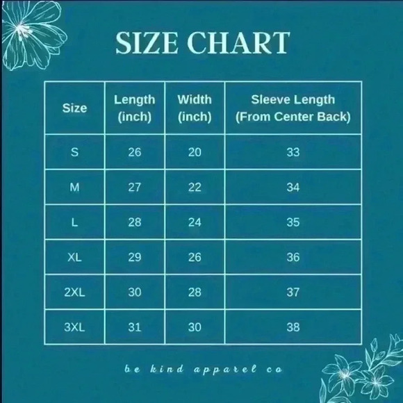 Blue Embroidered Crewneck Sweatshirt "Be Kind" - Picture 6 of 6